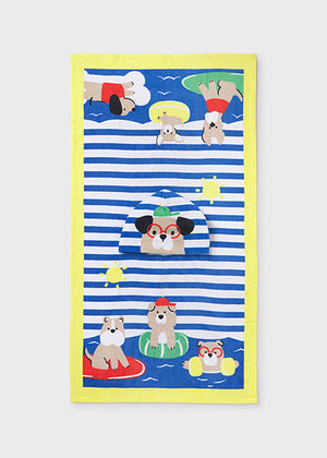 Puppies Beach Towel