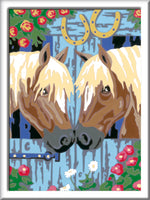 Horse Friends CreArt Paint By Numbers Kit