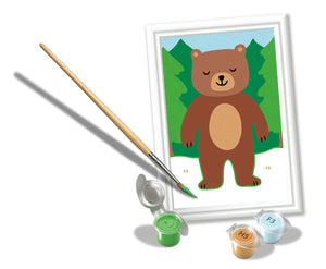 Wild Bear CreArt Paint By Numbers Kit