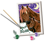 Horses at Midnight CreArt Paint By Numbers Kit