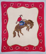 Red Bandana Buckaroo Blanket