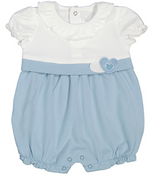 Blue Crystal Girl's Romper - Select Size