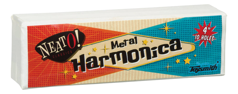 Metal Harmonica - 4"