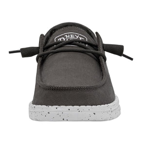 Wendy Slub Canvas - Dark Grey - Select Size - Ladies