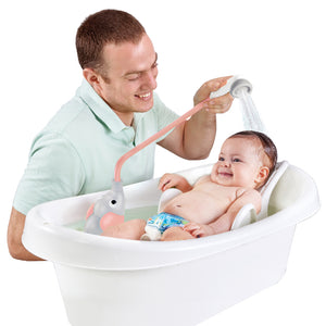 Elephant Baby Shower Bath Set in Pink
