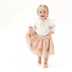 Pumpkins and Flowers Tutu Skirt - Select Size