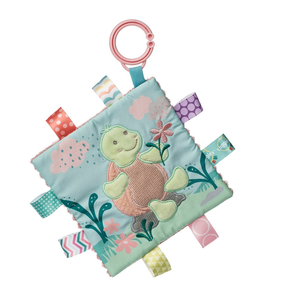 Taggies Crinkle Me Tippy Turtle – 6×6″