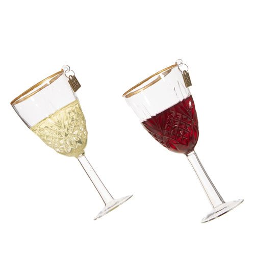 5.5" Elegant Wine Ornament