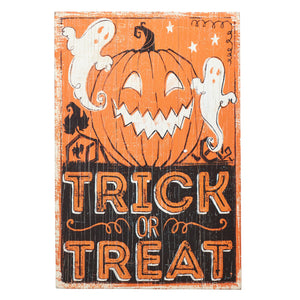 Trick or Treat Textured Wall Art