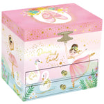 Ballerina Musical 2 Drawer Jewelry Box