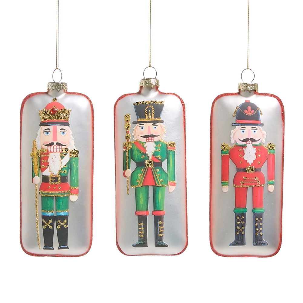 Nutcracker Rectangle Ornament - 5.75"