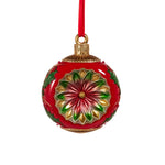 Vintage Red and Green Ornament - 15"