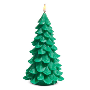 Green Tree Candle - 7.75"