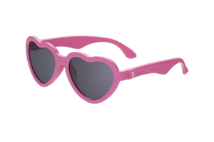 Original Hearts Kid and Baby Sunglasses - Valentines Pink - Select Age
