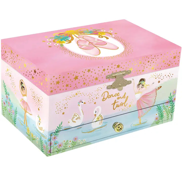 Ballerina Musical Deluxe Jewelry Box