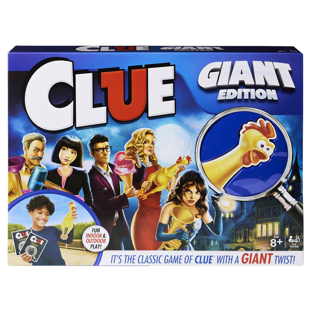 Giant Clue Classic Mystery Party Retro Board Game