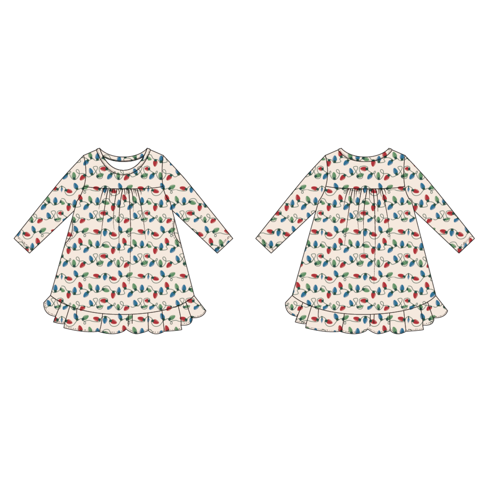 String of Lights Boho Dress