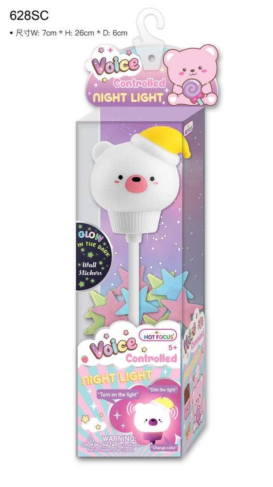 Voice Controlled Night Light - Sugar Crush