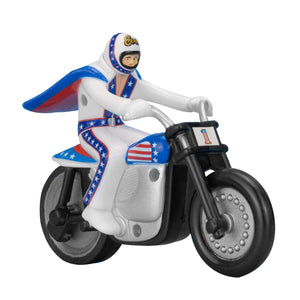 Evel Knievel Mini Stunt Cycle Rip Cord Racer