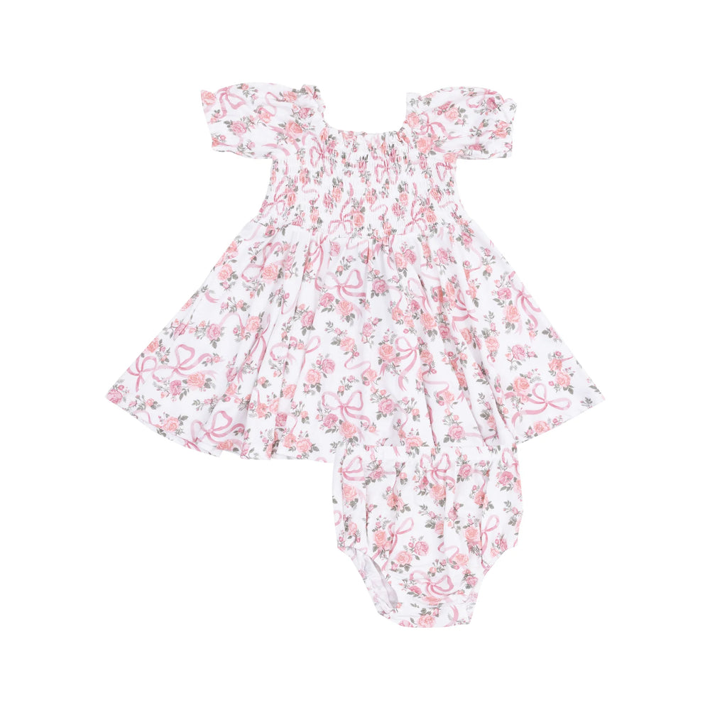 Ribbons & Flowers Dress - Select Size