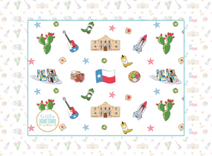 Texas Baby Swaddle Blanket