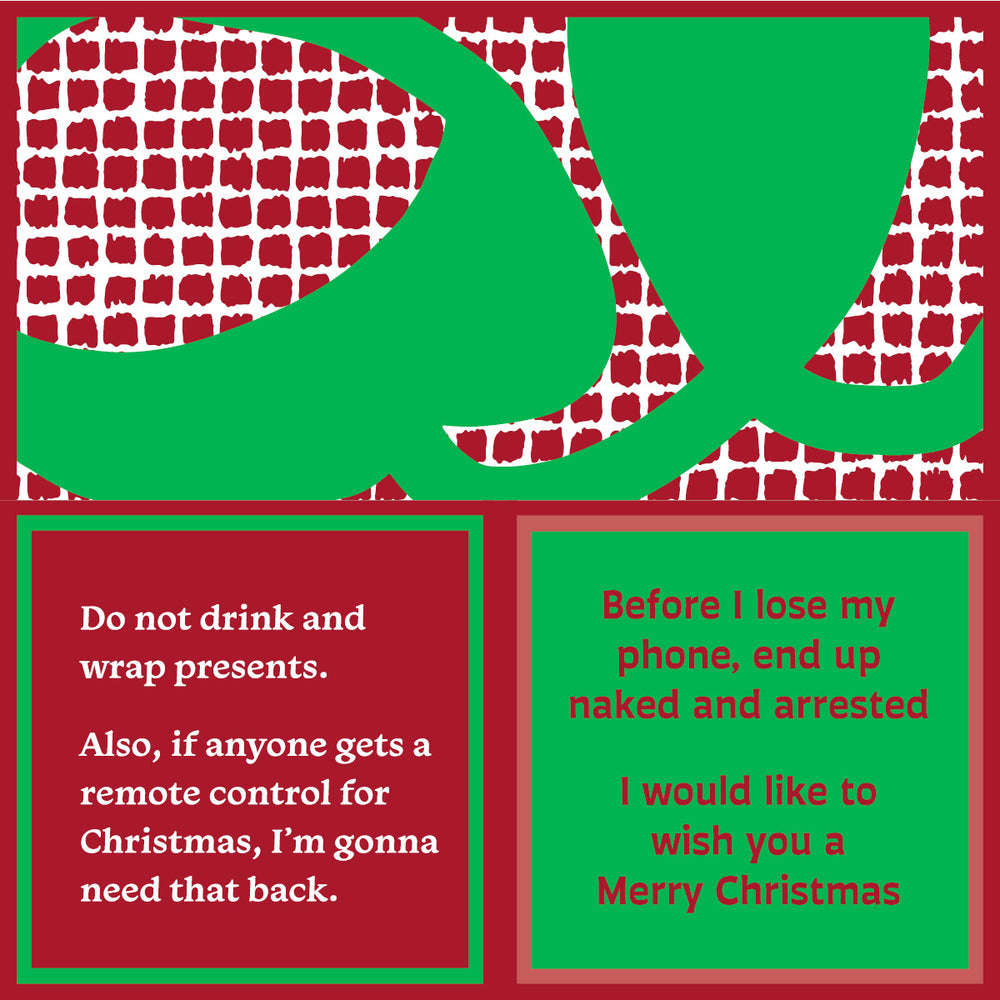 Xmas Lose Phone Napkins