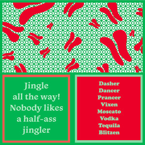 Xmas Blitzen Napkins