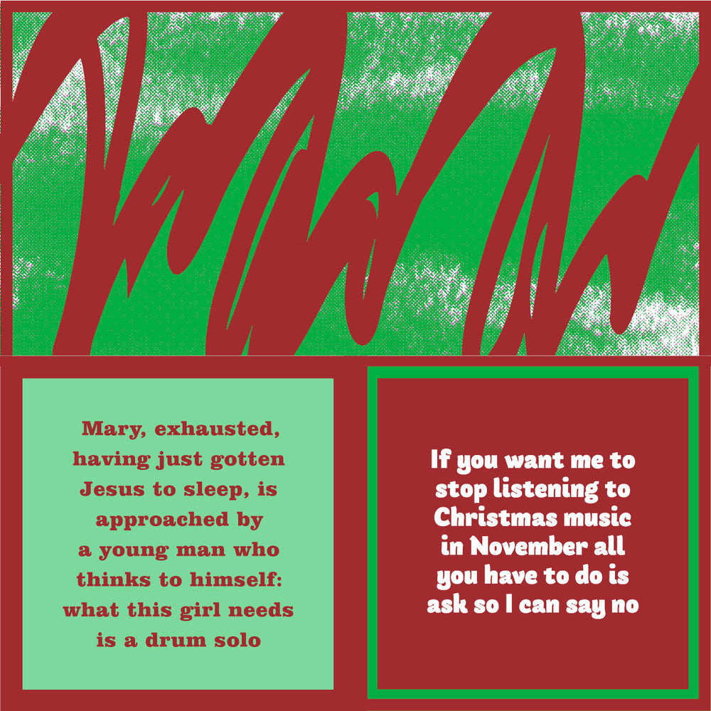 Xmas Music Napkins