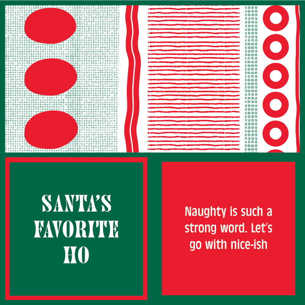 Xmas Nice-ish Napkins