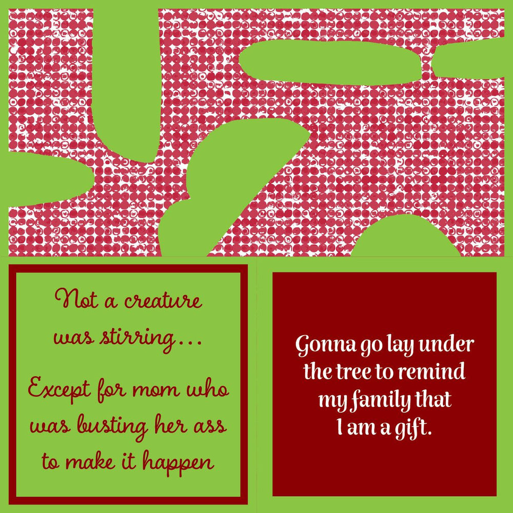 Xmas Gift Napkins