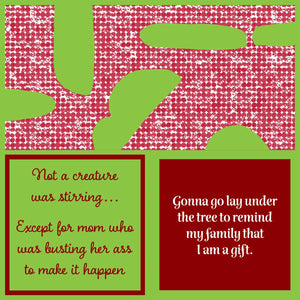 Xmas Gift Napkins