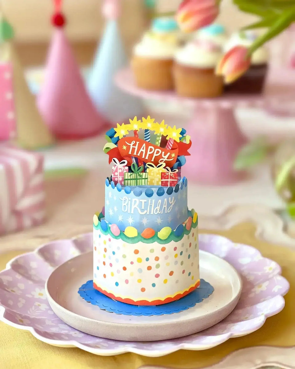 Mini Confetti Birthday Cake – Rockin' A B