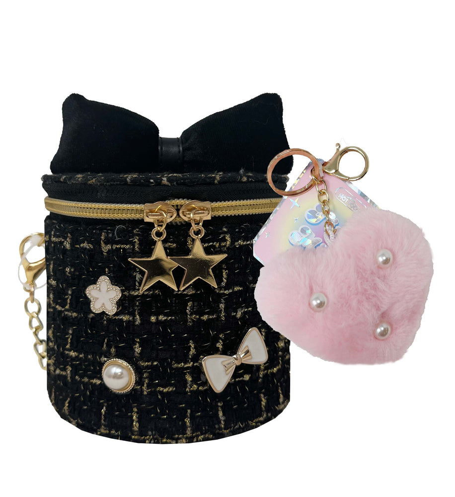 Tiny Mini Fashion Bag w/ Keychain, GO
