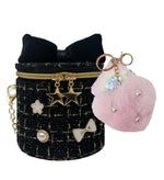 Tiny Mini Fashion Bag w/ Keychain, GO