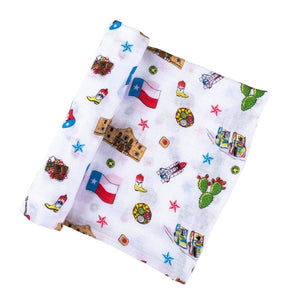 Texas Baby Swaddle Blanket