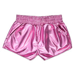 Pink Metallic Shorts - Select Size