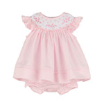 Pink Combo Smock Bishop - Select Size