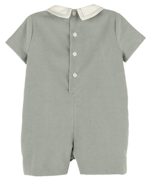 Green Cozy Cord Romper - Select Size