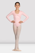 M748C - Girls Mirella Pink Glow Girl Twist Front Top - Select Size (Copy)