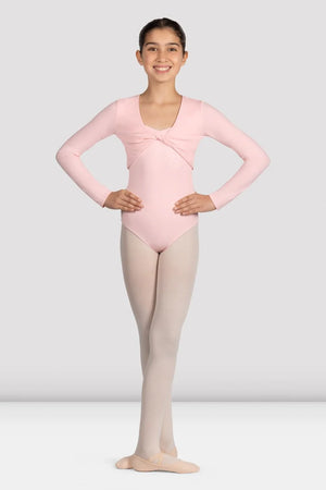 M748C - Girls Mirella Pink Glow Girl Twist Front Top - Select Size (Copy)