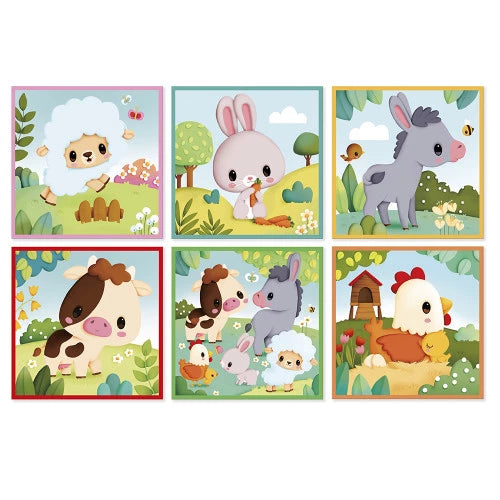 Farm Animal Cubes