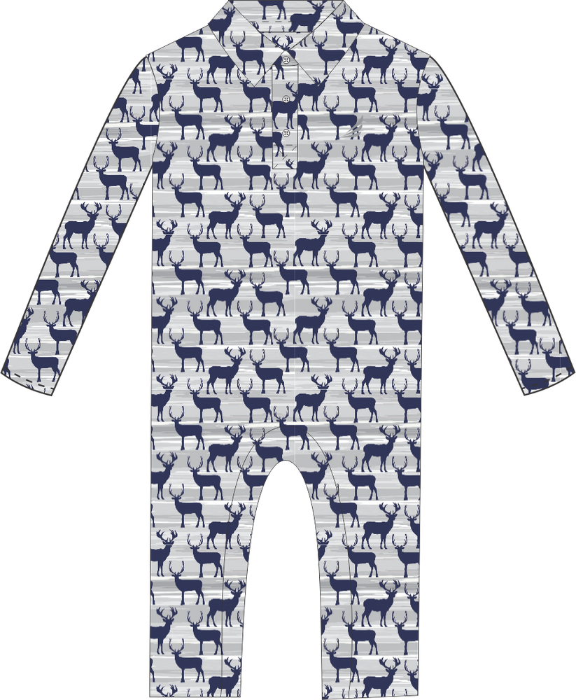 Banks Deer Romper - Select Size