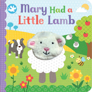 Mary Had A Little Lamb Finger Puppet Book