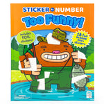 Sticker by Number Too Funny!
