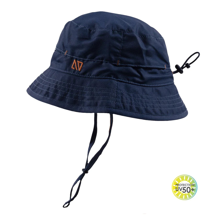 Navy Bucket Hat - Select Size