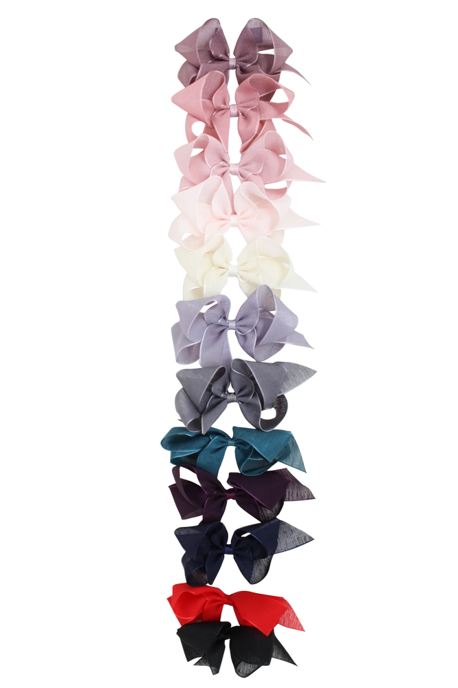 Empress Giant 5" Silk Bows - Select Color