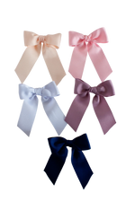 Grosgrain Longtail Knot Bows - Select Color