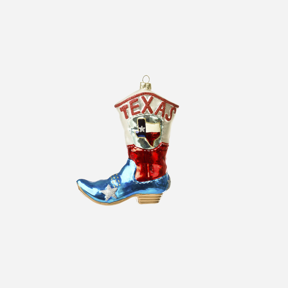 Texas Boot Ornament