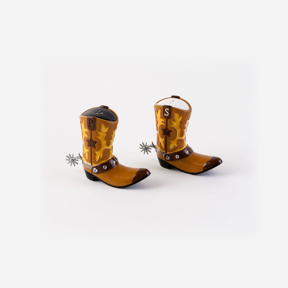 Cowboy Boot Salt and Pepper Set