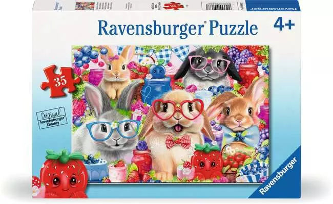 Bunnies and Berries 35 Piece Puzzle